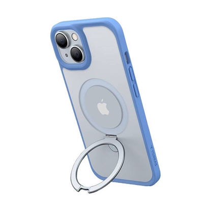 Attēls no Torras Torras phone case Ostand Matte for iPhone 15(navy blue)