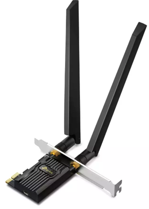 Attēls no TP-Link Archer TXE72E Wi-Fi 6E Bluetooth 5.3 PCIe Адаптер
