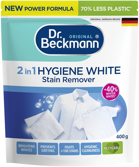 Picture of Traipu tirisanas pulveris gaisiem audumiem Hygiene White 2in1 400g 4008455603315