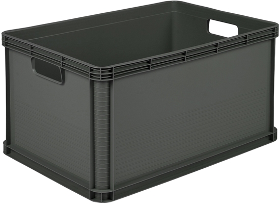 Picture of Transport box with load capacity up to 30kg Robert 60x40x32cm 64L graphite color 4052396010039
