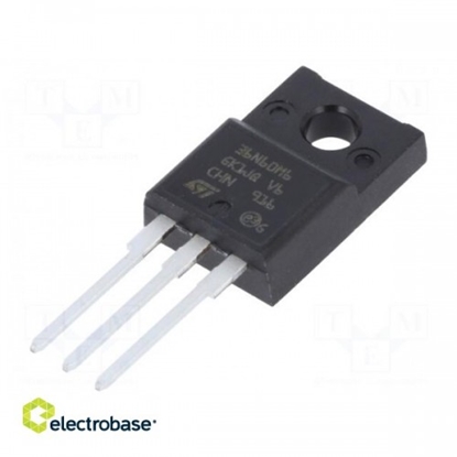 Изображение Tranzistors: N-MOSFET | MDmesh™ M6 | vienpolārs | 600V | 19A | Idm: 102A