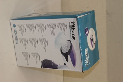 Picture of Tristar SALE OUT. ST-8916 Handheld Garment Steamer, 1200W, water tank capacity 0,26L, Continuous steam 20 g/min., white/purple Garment Steamer ST-8916 Handheld, 1200 W, 0.26 L, 20 g/min, Purple, DAMAGED PACKAGING
