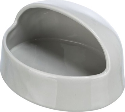Picture of Trixie Basen do kpieli piaskowych, dla chomików, szary, ceramiczny, 20 x 10 x 16 cm