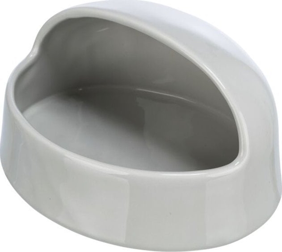 Picture of Trixie Basen do kpieli piaskowych, dla chomików, szary, ceramiczny, 20 x 10 x 16 cm