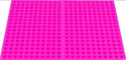 Picture of Trixie TRIXIE 34988, Baking mat, Silicone, Pink, -40 - 230 °C, 280 mm, 380 mm