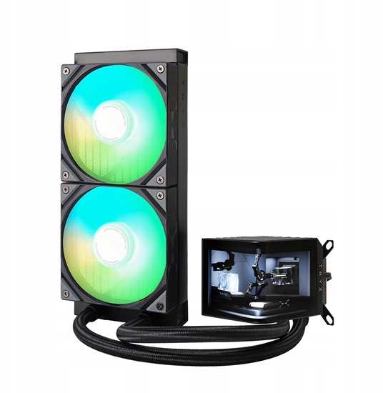 Изображение TRYX PANORAMA Komplett-Wasserkühlung, ARGB - 240 mm, schwarz