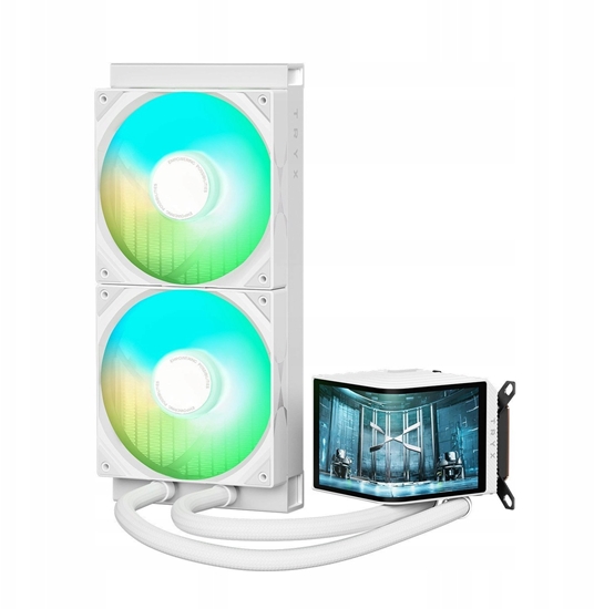 Picture of TRYX PANORAMA Komplett-Wasserkühlung, ARGB - 280 mm, weiß