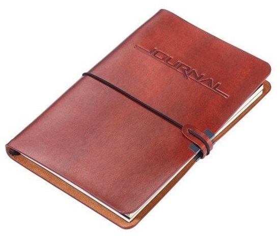 Picture of TROIKA BTJ36/BR notatnik A5 72 ark. Brzowy