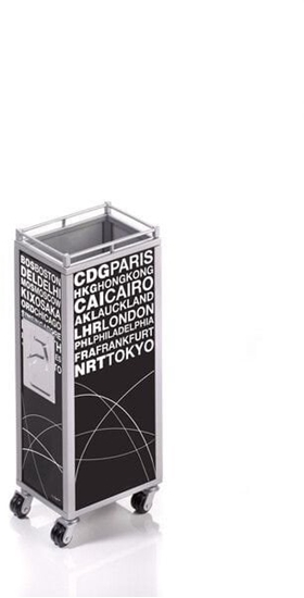 Picture of TROIKA Stifteköcher MINI TROLLEY