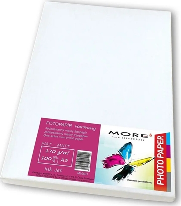 Attēls no Tusz Armor ARMOR More Fotopapír More 170g, A3 matný, bílý, 100 list, inkjet