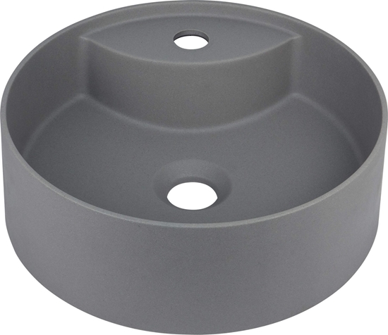 Изображение Umywalka Deante Umywalka granitowa nablatowa - z wysp na bateri