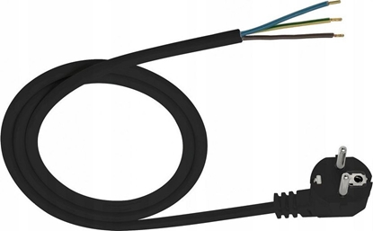 Attēls no UN PRZEWÃD PRZYÅÄCZ.Z WTYCZKÄ KÄTOWÄ 3*1.5 OMY Å»O 1.5M CZARNY