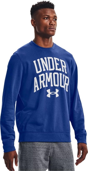 Picture of Under Armour Under Armour Rival Terry Crew 1361561-432 Niebieskie M