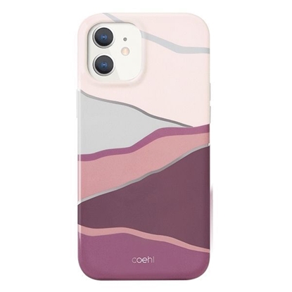 Attēls no UNIQ etui Coehl Ciel iPhone 12 mini 5,4" różowy|su