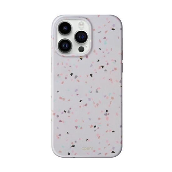 Picture of UNIQ etui Coehl Terrazzo iPhone 14 Pro 6,1" piasko