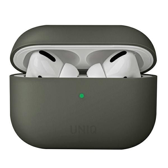 Изображение UNIQ etui Lino AirPods Pro Silicone szary|grey mos