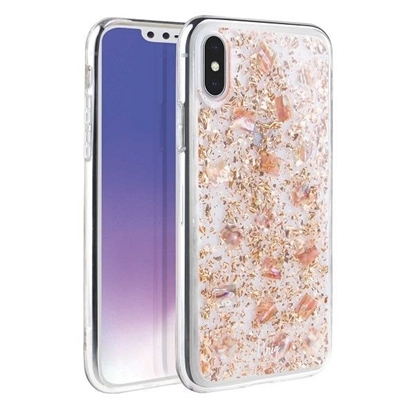 Attēls no UNIQ etui Lumence Clear iPhone Xs Max różowo-złoty