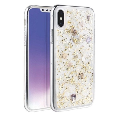 Attēls no UNIQ etui Lumence Clear iPhone Xs Max złoty|Champa