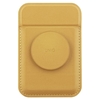 Picture of Uniq UNIQ Flixa magnetic card wallet with stand yellow/canary yellow MagSafe