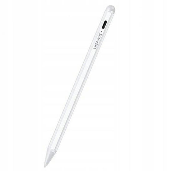 Picture of USAMS Active Touch Screen pen rysik For iPad biały