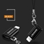 Attēls no Adapter USB Usams Adapter US-SJ152 mircoUSB - Lightning ze smycz, czarny-SJ152ML01