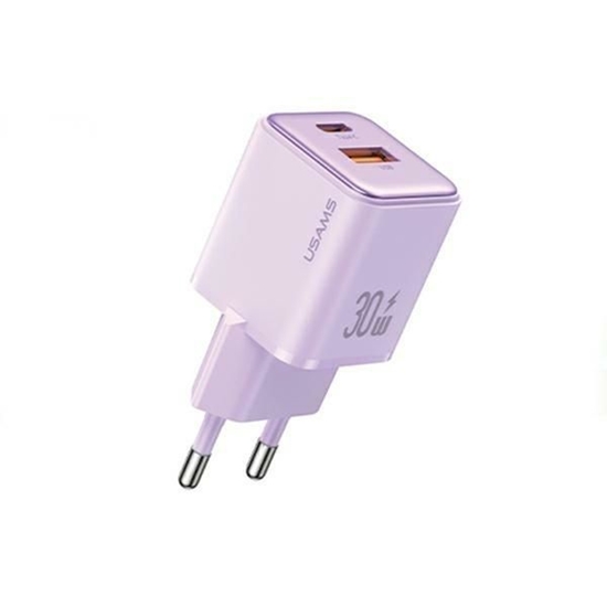 Изображение USAMS Ład. siec. 1xUSB+1xUSB-C PD30W 3A (only head