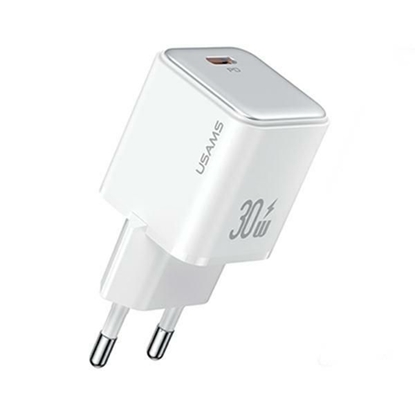 Изображение USAMS Ład. siec. 1xUSB-C PD30W 3A (only head) PD3.