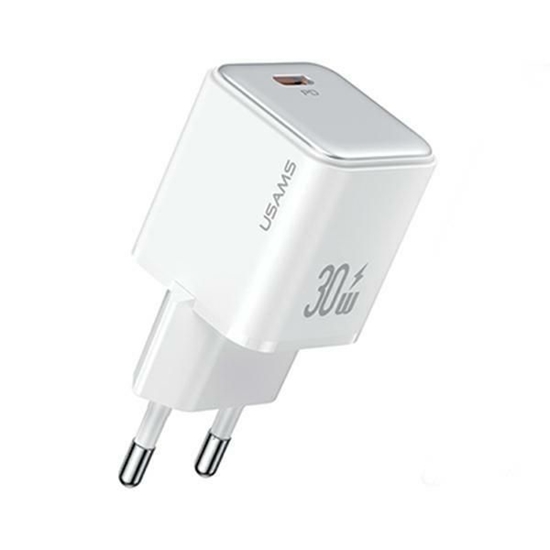 Изображение USAMS Ład. siec. 1xUSB-C PD30W 3A (only head) PD3.