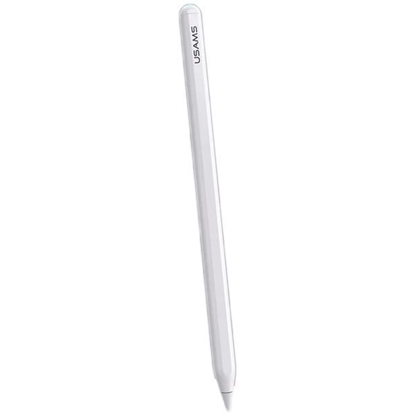 Attēls no Rysik Usams USAMS Rysik magnetyczny Active Touch Sensitive Pen rysik biay/white ZB254DRB01 (US-ZB254)
