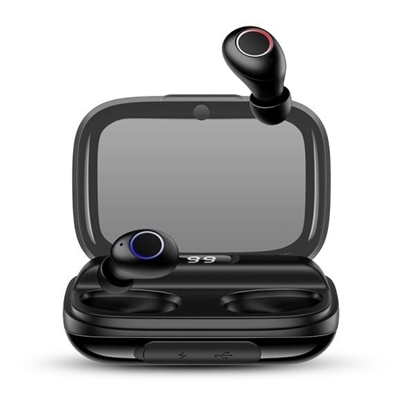 Attēls no USAMS USAMS Słuchawki Bluetooth 5.0 TWS YJ series bezprzewodowe czarny/black BHUYJ01