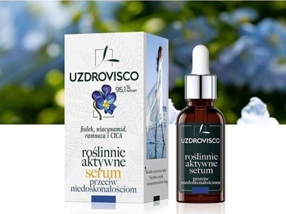 Изображение Uzdrovisco Serum Do Twarzy Przeciw Niedoskonaociom Fioek W Ampuce 30 ML!