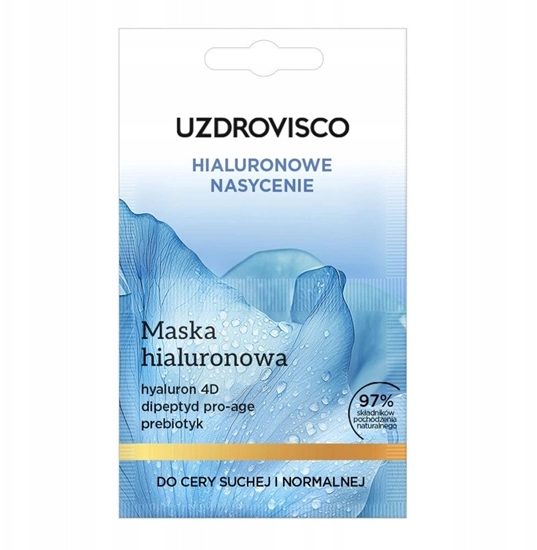 Picture of UZDROVISCO_Hialuronowe Nasycenie maska hialuronowa 2x5ml
