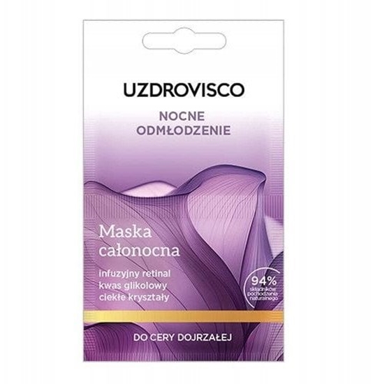 Picture of UZDROVISCO_Nocne Odmodzenie maska caonocna 2x5ml