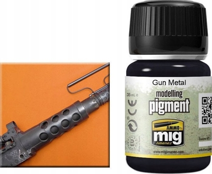 Attēls no Vallejo Ammo: Modelling Pigment - Gun Metal (35 ml)