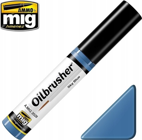 Picture of Vallejo Ammo: Oilbrusher - Sky Blue (10 ml)