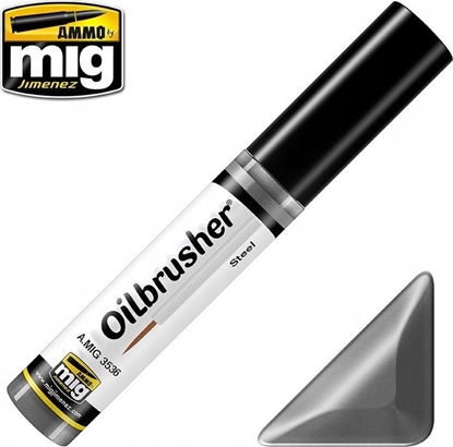 Attēls no Vallejo Ammo: Oilbrusher - Steel (10 ml)