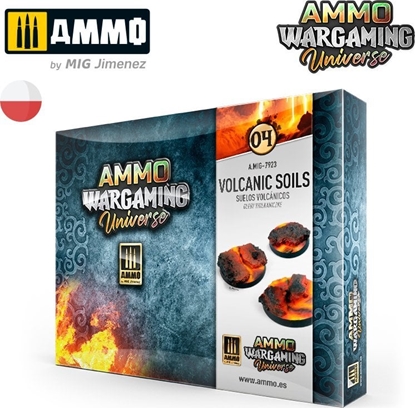 Attēls no Vallejo Ammo: Wargaming Universe 04 - Volcanic Soils - Gleby wulkaniczne