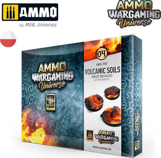 Picture of Vallejo Ammo: Wargaming Universe 04 - Volcanic Soils - Gleby wulkaniczne