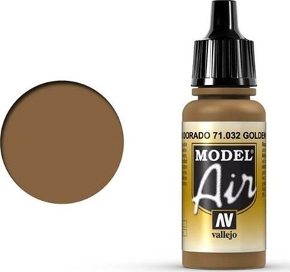 Attēls no Vallejo Vallejo Model Air Golden Brown 71.032 uniwersalny
