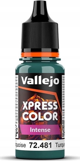 Picture of Vallejo Vallejo: 72.481 - Xpress Color Intense - Heretic Turquoise (18 ml)