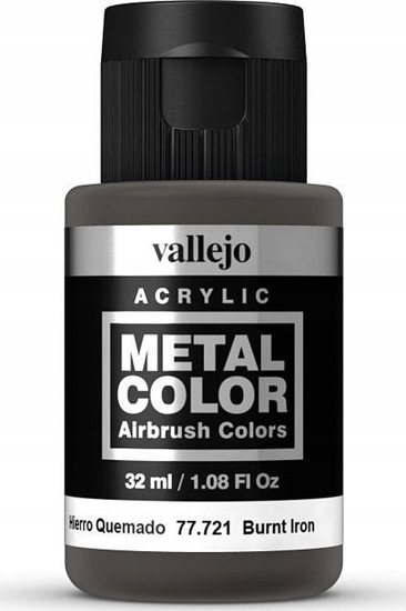 Picture of Vallejo Vallejo: 77.721 - Metal Color - Burnt Iron (32 ml)