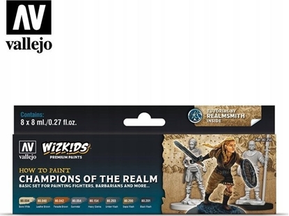 Picture of Vallejo Vallejo: Wizkids - Champions of the Realm 8x8 ml