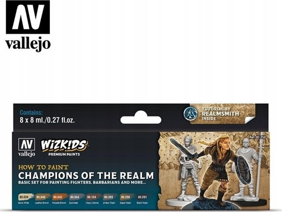 Picture of Vallejo Vallejo: Wizkids - Champions of the Realm 8x8 ml