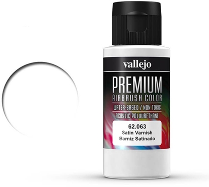 Picture of Vallejo: 62.063 - Premium Color - Satin Varnish (60 ml)