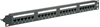 Picture of Value Cat.6A (Class EA) 19" Patch Panel, 24 Ports, UTP, black