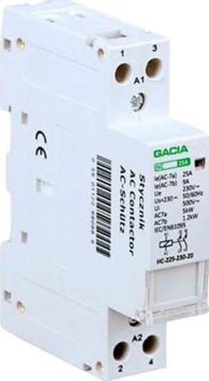 Изображение VCX VCX GACIA Stycznik moduowy 1P/25A, 2NO, 230V