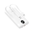 Picture of Veger Powerbank Veger (W1170) PD QC3.0 2A 22,5W 10000 mAh z with built-in USB C cables/ Lightning white