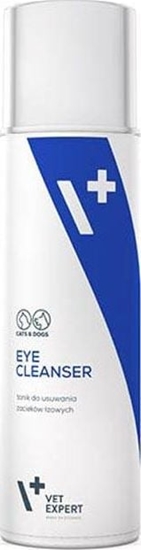 Picture of VetExpert VETEXPERT Eye Cleanser - specjalistyczny tonik pod oczy dla psów i kotów ras biaych. Wspomaga usuwanie zacieków zowych, 100 ml