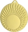 Picture of Victoria Sport Medal zoty ogólny z miejscem na emblemat 25 mm - stalowy