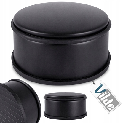 Attēls no Vilde Stoper do drzwi metalowy czarny 11,5 cm